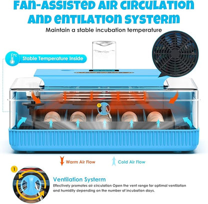 25 Egg Incubator Digital Poultry Hatcher Machine - Image 2