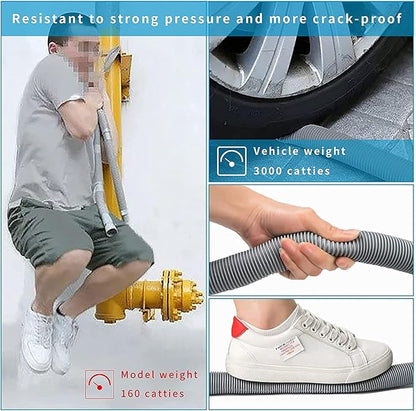 16.4ft Washing Machine Drain Hose, Universal Drain Hose Extension Kit - Image 5