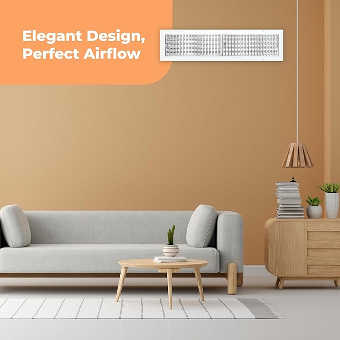 Aluminum 30 x 6 Inch Air Vent Covers Wall AC Grille – Premium Register Vent - Image 7