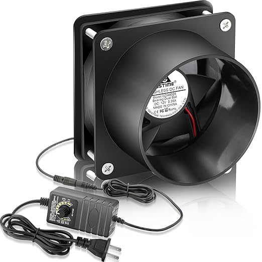 GDSTIME 3 Inch Solder Fume Smoke Extractor Fan by GDSTIME
