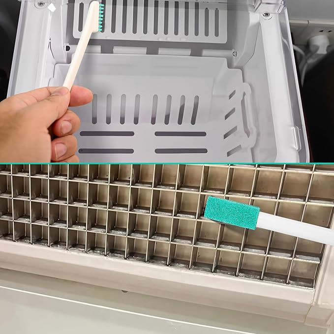 10Pcs Ice Maker Cleaning Brush Kit- 8 Pcs Crevice Cleaning Brush and 2 Pcs - Image 4