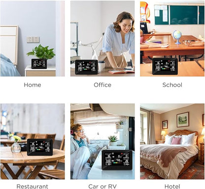 CF-30 Smart WiFi Air Quality Monitor, 15-in-1 Indoor IAQ Monitor - Image 7
