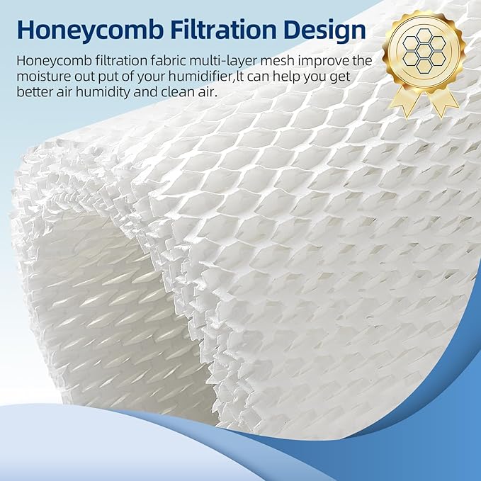 DerBlue 6 Pack Humidifier Replacement Filter Compatible - Image 3