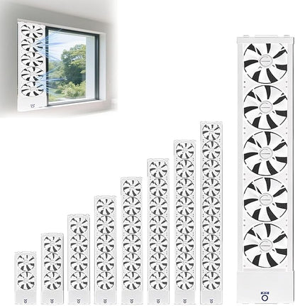 13-53" Vertical Expanding Window Fan by Unknown