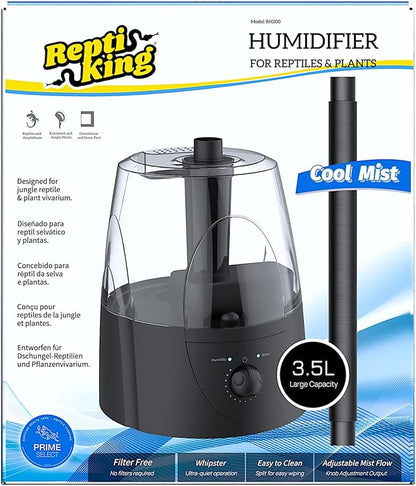Reptile Fogger, Terrarium Humidifier, Plant Humidifier, Fog Machine Mister by ReptiKing%C2%AE