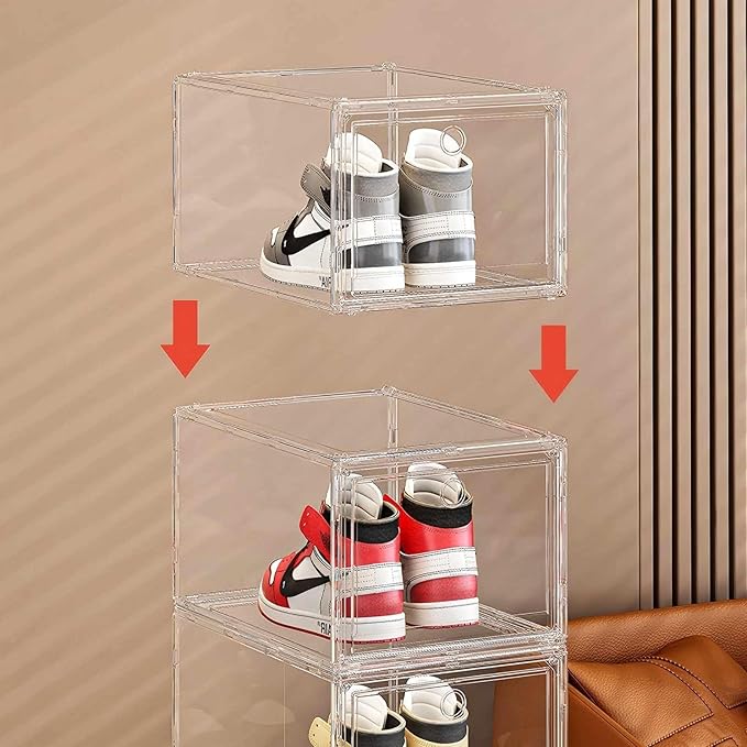 Extra Large Clear Acrylic Shoe Boxes - Image 4