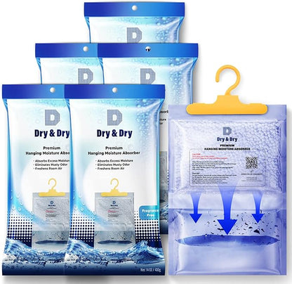 Dry & Dry 5 Packs Moisture Absorbers by DryDry