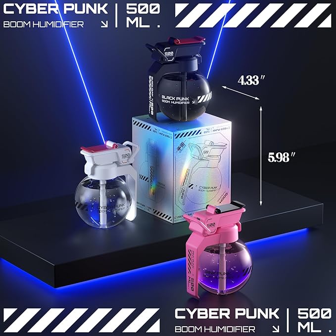 Portable Mini Desktop Humidifier, Cool Mist, relieve pressure and stress - Image 6