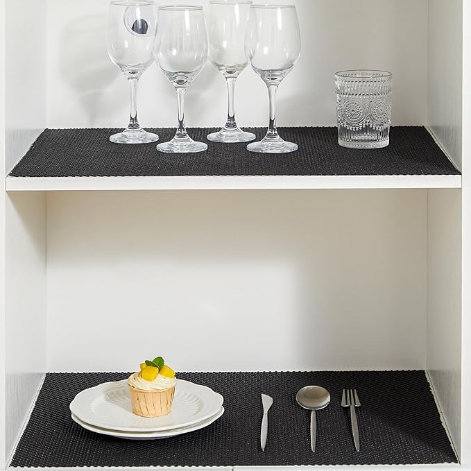 Shelf Liner for Kitchen Cabinet, Drawer Liners Non Slip Non Adhesive Thick Mat - Image 9