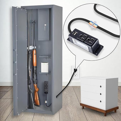 Gun Safe Accessory Electrical Power Outlet Kit，Sekelo Safe Power Outlet Kit - Image 4