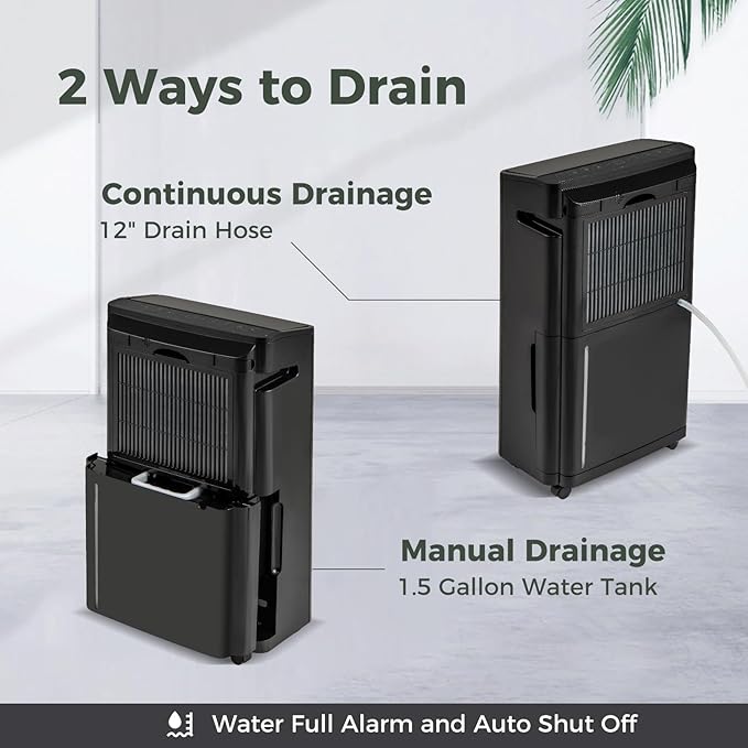 COSTWAY 4, 500 Sq. Ft Dehumidifier - Image 8