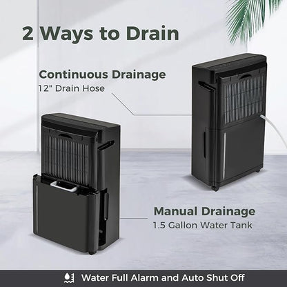 COSTWAY 4, 500 Sq. Ft Dehumidifier - Image 8