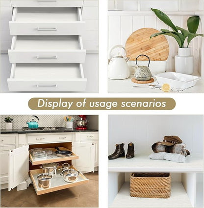 Cohoo Home Drawer Cabinet and Shelf Liner, 24in×11.8Ft Shelf Liners - Image 6