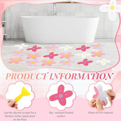 32 Pcs Cute Non Slip Bathtub Stickers - Image 3