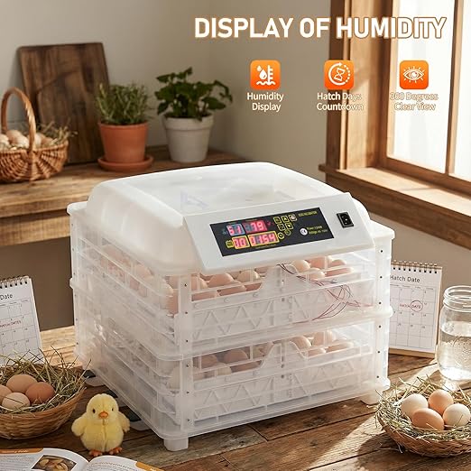 Winado Incubators for Hatching Eggs, 112 Egg Incubator - Image 3