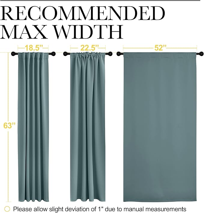 NICETOWN Blackout Curtains and Drapes - Image 7
