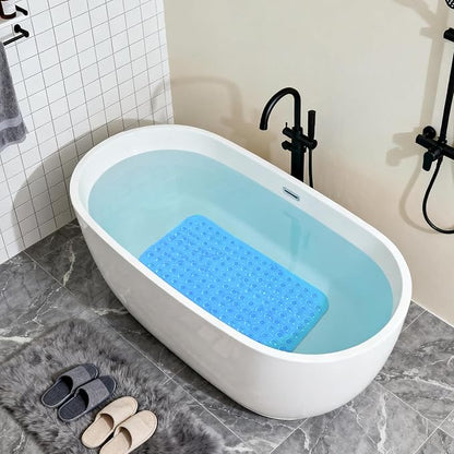 Anti-Slip Bathtub Shower mat, 27.5×14.5（Approximately 70×37cm） inch Soft - Image 5