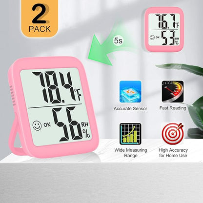 Antonki 2 Pack Room Thermometer - Image 6