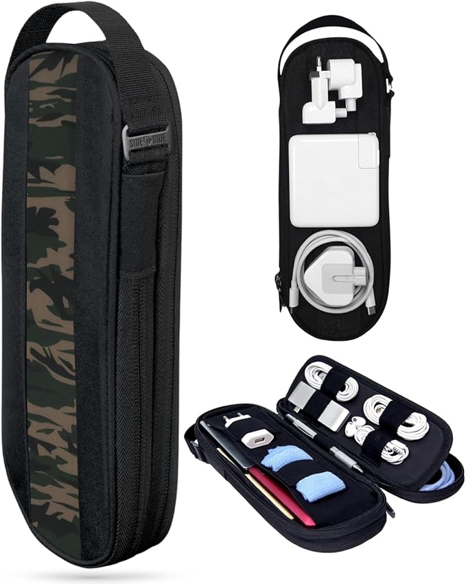 SIDE BY SIDE Electronics Organizer Travel Case by SIDEBYSIDE