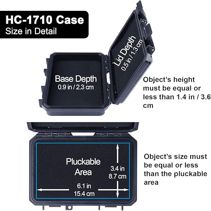 Lykus HC-1710 Mini Hard Case Dry Box - Image 3