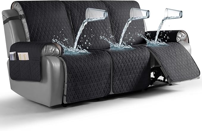 TAOCOCO 100% Waterproof Recliner Cover, Non-Slip Washable Reclining Couch Cover by TAOCOCO