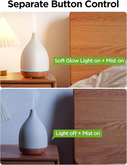 InnoGear Oil Diffuser, 300ML Ceramic Diffuser - Image 4