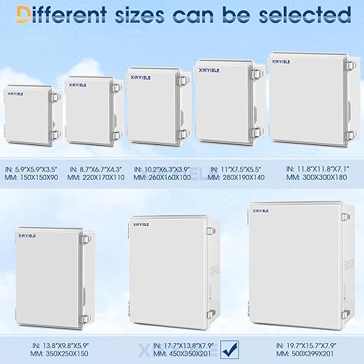 Waterproof Outdoor Project ABS Plastic Junction Box IP67 Weatherproof Dustproof - Image 4