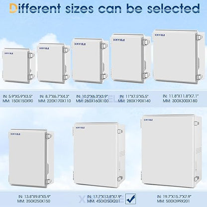 Waterproof Outdoor Project ABS Plastic Junction Box IP67 Weatherproof Dustproof - Image 4