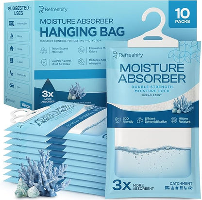 Moisture Absorbers and Humidity Absorber Bags by AllSettHealth