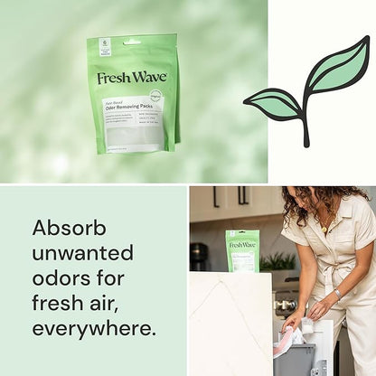 Fresh Wave Odor Eliminating & Deodorizing Packs, Bag of 6 - Image 3