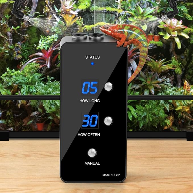 moistenland Reptile Humidifier, Misting System by Moistenland