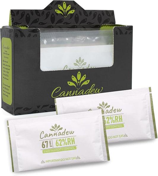 62% Two-Way Humidity Control Packets, 67g – Moisture Absorbers & Hydration by CannadewLLC