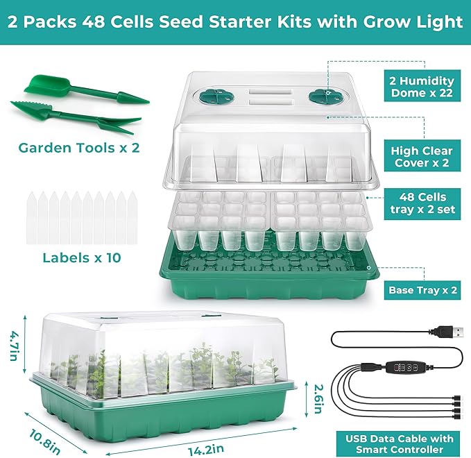 96 Cells Seed Starter Tray - Image 5