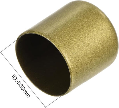 uxcell 20pcs Rubber End Caps 30mm ID Vinyl Round Tube Bolt Cap Cover Thread - Image 3