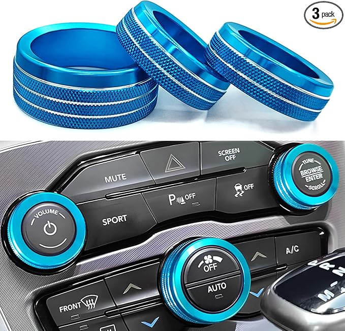 Auprite Climate Control Knob Covers by Auprite