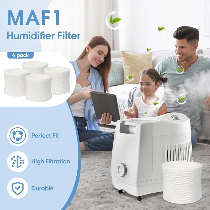 4 Pack MAF1 Humidifier Wicking Filters Compatible - Image 5