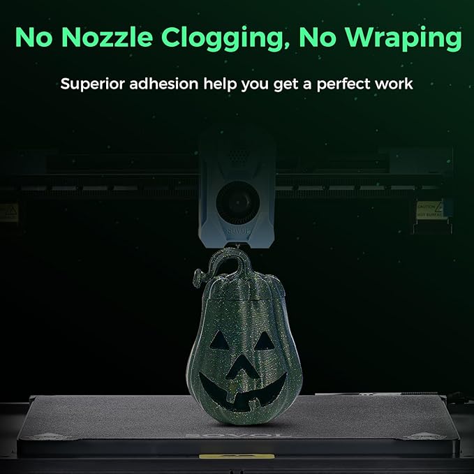 Sovol 3D Printer Luminous Filament, Glow in The Dark PLA 1kg Spool 3D Printing - Image 3