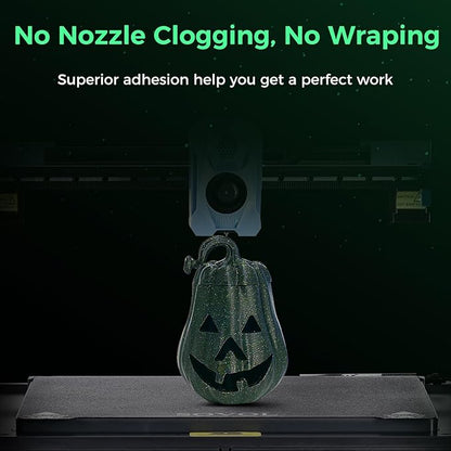 Sovol 3D Printer Luminous Filament, Glow in The Dark PLA 1kg Spool 3D Printing - Image 3