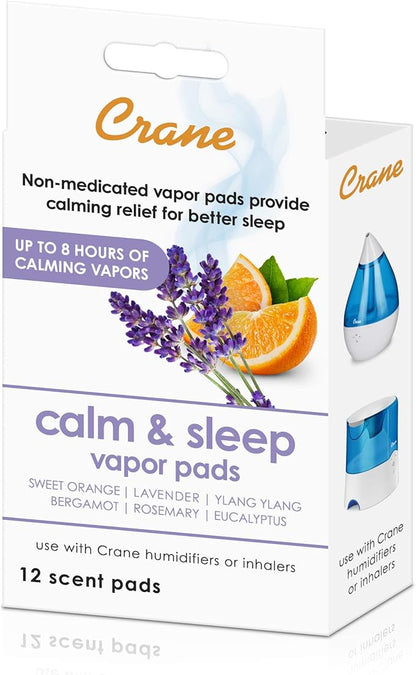 Crane Natural Lavender Orange Humidifier Pads - Image 2
