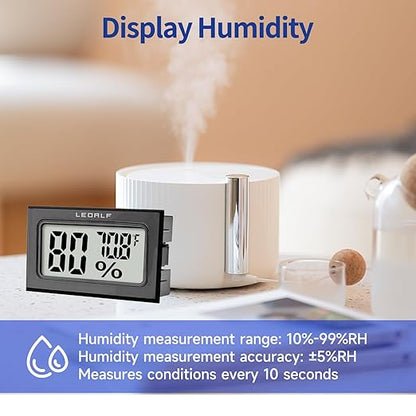 Humidity Meter Hygrometer Room Thermometer Indoor Digital Temperature and - Image 5