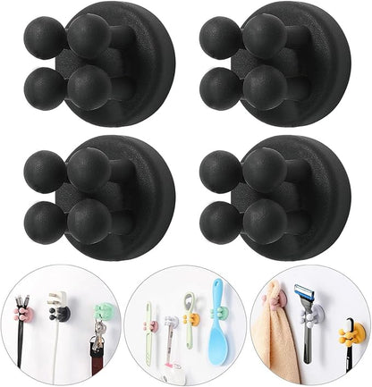 iBetterLife Razor Holder for Shower Hooks – 5Pcs Self Adhesive Wall Mounted - Image 9