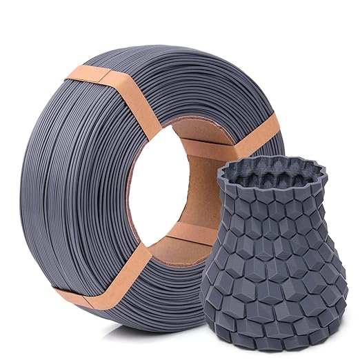 Inland V2 PLA PRO 3D Printer Filament Refill, 1.75mm Spooless Filament by INLAND