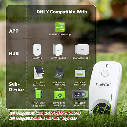 RainPoint 3-in-1 APP Remote Monitoring WiFi Soil Moisture Meter - Image 9