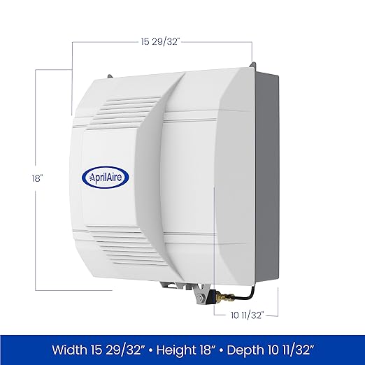 AprilAire 700 Whole-House Humidifier, Automatic Fan Powered Furnace Humidifier - Image 8