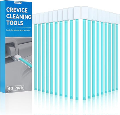 40pcs Crevice Cleaning Brush Tool, Disposable Toilet Brush - Image 6