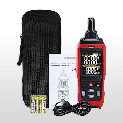 Temperature Humidity Meter, Digital Thermometer Hygrometer Monitor - Image 6