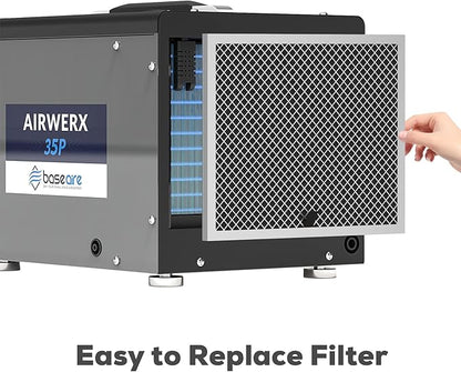 BASEAIRE MERV-1 4Packs for Crawl Space Dehumidifier AirWerx 35P - Image 4