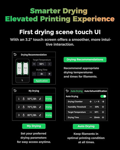 Creality Filament Dryer, Space Pi X4 Filament Storage Box - Image 6