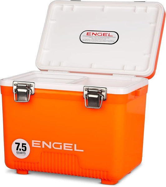 Engel UC7 7.5qt Leak-Proof, Air Tight, Drybox Cooler and Small Hard Shell by ENGEL