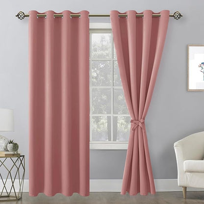Hiasan Blackout Curtains for Bedroom, 52 x 96 Inches Long - Image 8